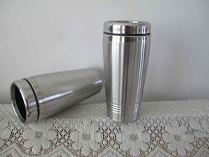 Stainless Steel Tumbler Double Wall Vacuum Insulated Lid Travel Mug Minimalist Design 6-12 Hours Thermal Insulation Leak-Proof - Product Image 2
