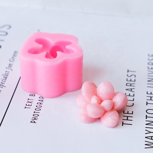 Sáng Tạo 3D Xương Rồng Silicone Khuôn Xà Phòng Nến Làm Nến Hương Liệu Khuôn Silicon - Product Image 2