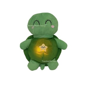 Peluche <span class=keywords><strong>Tortue</strong></span> Respirante : Sons Apaisants et Musique <span class=keywords><strong>Lumineuse</strong></span> pour un Sommeil Réparateur – Compagnon de Sommeil Respirant - Product Image 5