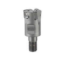 EXN03R Plaquette de tournage modulaire double face à alimentation élevée en carbure LNMU0303 avec revêtement DLC, dureté 62-68 HRC pour machines CNC