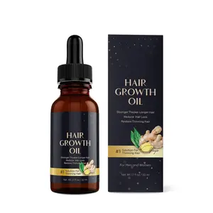 Custom Logo Best Hair Growth Oil For Baldness Scalp Repair Hair Oil Anti Hair Loss