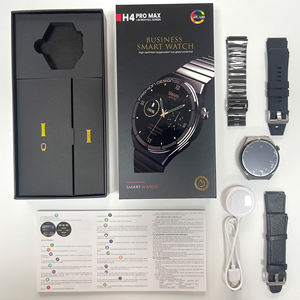 GAOKE NFC Fitness <span class=keywords><strong>Tracker</strong></span> Reloj inteligente Monitoreo de Salud de oxígeno en sangre H4 Pro Max Reloj inteligente de llamada 3 en 1 <span class=keywords><strong>Smartwatch</strong></span> para hombres - Product Image 2