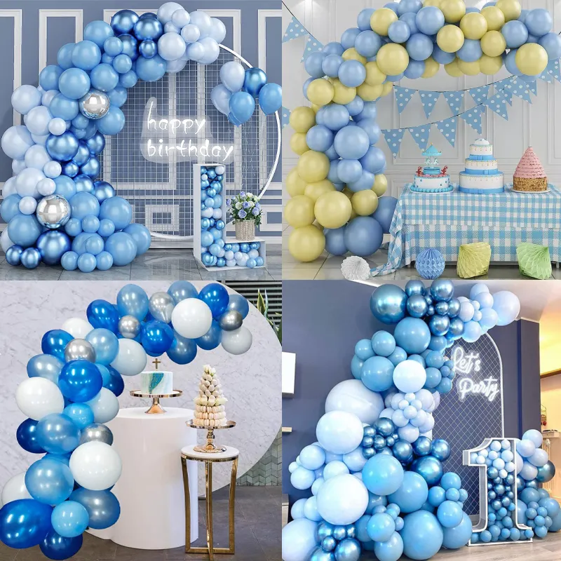 10 pouces Latex Ballon Hélium Ballons Ronds Macaron Couleur Pastel Ballons Décoration De Fête