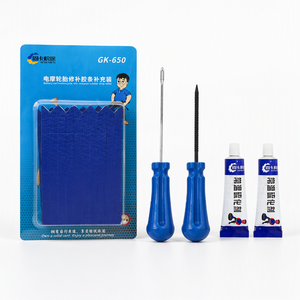 <span class=keywords><strong>Precio</strong></span> de Fábrica, 50 Piezas de Tiras de Reparación de Neumáticos Dentadas, 6.5x100mm, Cuerda de Goma Autovulcanizable para Neumáticos Sin Cámara - Product Image 1