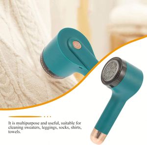 Removedor de Pelusas Eléctrico Recargable por USB, Ecológico, de Tela Blanca, con 6 Cuchillas, para Suéteres y Ropa - Product Image 2