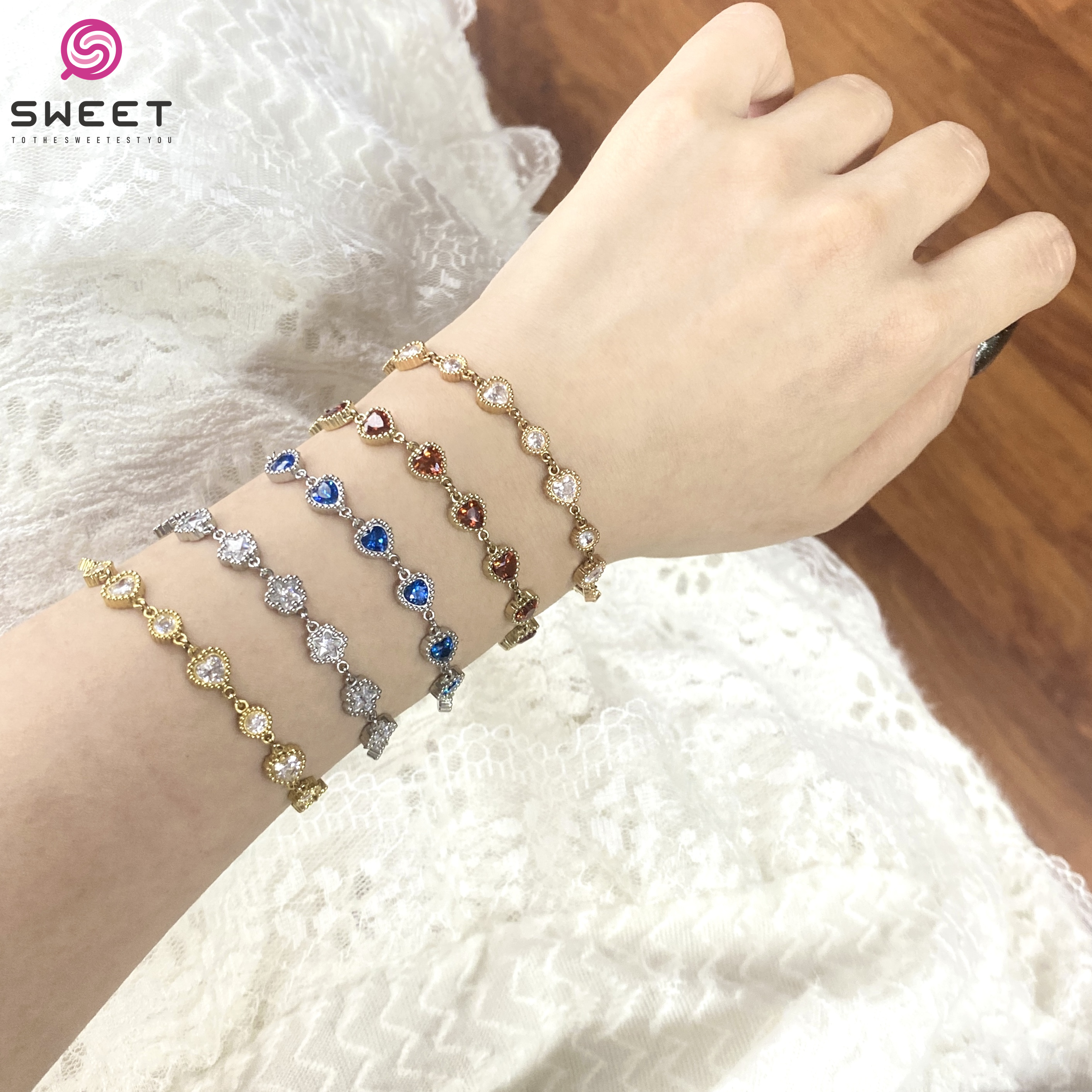 customizable colorful jewelry