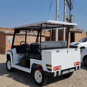 Livraison gratuite Club 4 + 2 passagers véhicule de patrouille touristique électrique 4kw voiture électrique à moteur ca - Product Image 2