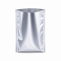 Wholesale Silver Anti Static Flat Open Bags for PCB IC Electronic Parts Hardware Components Protective Packaging S12A