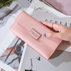 Vendita all'Ingrosso del Nuovo Portafoglio <span class=keywords><strong>da</strong></span> <span class=keywords><strong>Donna</strong></span> Semplice e alla Moda, Grande Capacità, Portafoglio Multi-scomparto - Product Image 1