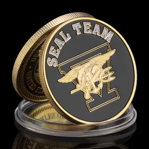 定制锌合金3D 360度形状闪亮黄金收藏挑战硬币电视电影人物约翰威克金属纪念品硬币