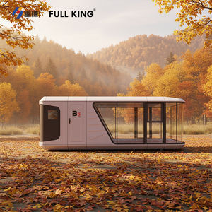 Casa Prefabricada Modular de Aluminio, Cápsula Espacial Inteligente, Casa Móvil para <span class=keywords><strong>B</strong></span>&<span class=keywords><strong>B</strong></span>, Oficina, Hospital, Habitación Turística - Product Image 4