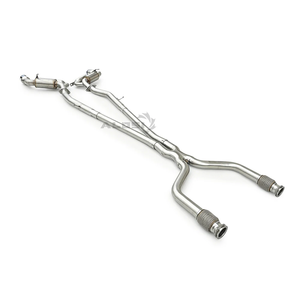 Système d'échappement Catback pour <span class=keywords><strong>Infiniti</strong></span> FX45 4.5L <span class=keywords><strong>V8</strong></span> 2003-2013 en acier inoxydable, silencieux de performance racing, amélioration du son - Product Image 4