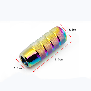 Aluminum Alloy Knurled <b>Gear</b> Shift <b>Knob</b> Black M8 M10 M12 Thread Universal <b>Gear</b> <b>Knobs</b> Car Truck Racing Manual Transmission <b>Knob</b> - Product Image 4
