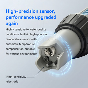 Penna Digitale 8 in 1 per Test Qualità dell'Acqua, <span class=keywords><strong>Misuratore</strong></span> TDS/EC/<span class=keywords><strong>PH</strong></span>/ORP e Temperatura, Strumento di Analisi, Tester per <span class=keywords><strong>Cloro</strong></span> Residuo - Product Image 3