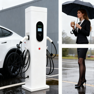 Station de recharge rapide pour véhicules électriques de haute qualité, portable, à chargement automatique, nouvelle station de recharge au sol à courant continu, IP55 CCS2 - Product Image 6