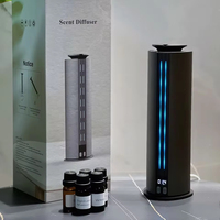 Nouveauté Maison Diffuseur d'arômes à batterie en aluminium 100 ml Rechargeable avec application/télécommande