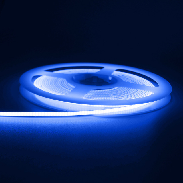 Ultra-narrow 2.7mm Acrylic Neon Lights COB LED Strip 3.7V Self-Adhesive Super Bright High CRI Ra90 50000 Hours Lifespan