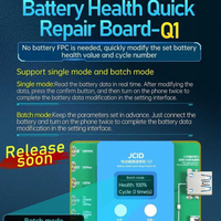 JC JCID Q1 Batterie Santé Carte de Réparation Rapide pour IP 11 12 13 14 15 Série Pas Besoin FPC Fenêtre Résoudre Pop-up Problème