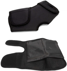 Enveloppe de poche de glace pour pied de cheville pour blessures pochette de glace réutilisable pour entorse plantaire chevilles Achille - Product Image 2