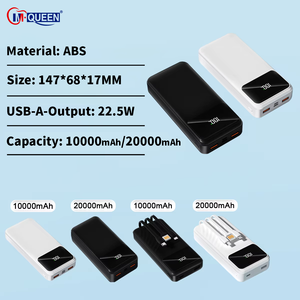 Batería Externa OEM de Carga Rápida, Cargador Portátil, Banco de Energía, Estación de Carga de 10000 mAh, Banco de Energía de 20000 mAh con Cable para Teléfono - Product Image 3