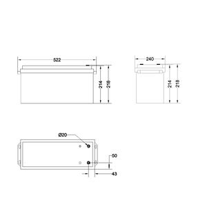 高质量24V 48v Lifepo4电池组铅酸更换太阳能电池容量 - Product Image 2