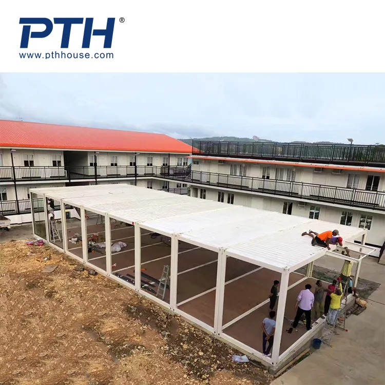 Casa modulare della costruzione prefabbricata dell'hotel della casa del contenitore di lusso di nuova moda nelle filippine