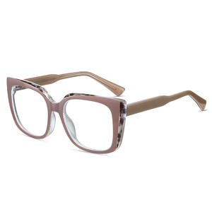 Monture de lunettes carrée anti-lumière bleue TR90 87302, monture complète unisexe avec verres AC pour usage quotidien - Product Image 5