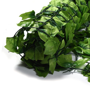 ZL-16 Chinois Pas Cher <span class=keywords><strong>Arbustes</strong></span> Artificielle Vert Haie Extensible Balcon Confidentialité Ivy Rouleau Clôture Couvrant - Product Image 5