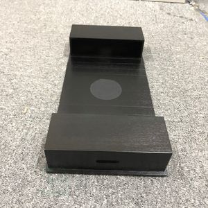 Plateau pliable en bambou laqué pour canapé avec boîte de rangement latérale, organisateur antidérapant pour canapé, pour le rangement de vaisselle dans le salon - Product Image 5