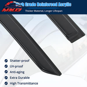 Déflecteurs de vitres pour Ford Edge 2015-2024, pare-pluie et pare-soleil, à coller - Product Image 3