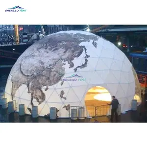 Outdoor 25m Big Projection Promotional Festival Tent / Large Event Tents/ Geodesic dome for Music Event Center