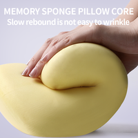 Mousse à mémoire de forme ergonomique à rebond lent remplissage voiture appui-tête appui-tête cou oreiller voiture oreiller coussin