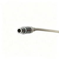 Câble de harnais pour équipement médical, câble à ressort 9 broches DB9 série vers connecteur Lemo Push-Pull pour instruments de diagnostic par ultrasons