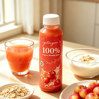 YuTangYuan Haitang Crabapple 100% Gemengde Puree Fruit Sap ISO HACCP HALAL Gecertificeerd Op Maat Gefilterd Natuurlijke Smaak 300ml OEM
