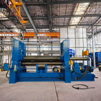 Machine à rouler automatique CNC en acier inoxydable et aluminium à 4 rouleaux avec garantie d'un an, marque PLSON