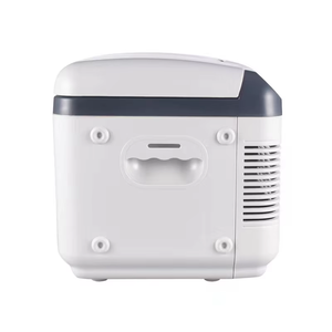 Mini-réfrigérateur compact 12L pour voiture et maison, portable, à double usage, à semi-conducteurs, double cœur - Product Image 4