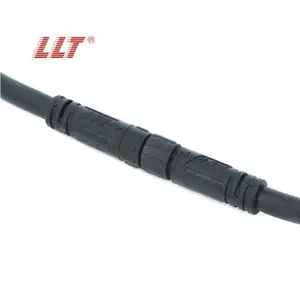 Llt M8 2 Pole Lage Spanning Connector Waterdichte Kabel Connector Voor Data-overdracht