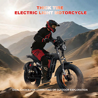 Vélo électrique 20 pouces, batterie lithium 60V 30Ah, 65 km/h, frein à disque hydraulique, fabricant en gros, vélo électrique fat bike 2000W