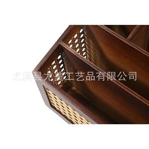 Luxury vintage style tissue box, living room remote control <b>storage</b> box, coffee <b>table</b> tissue box, hotel and commercial high-<b>end</b> - Product Image 3