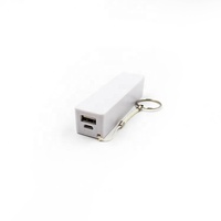 Mini chargeur, batterie portable universelle, 2200mAh, porte-clé, bon marché, avec impression personnalisée, OEM
