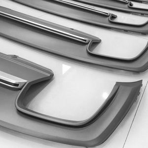 Disponibile labbro paraurti posteriore universale per Audi <span class=keywords><strong>A4</strong></span> 2012-2016 ABS accessori per paraurti posteriore automatico - Product Image 6