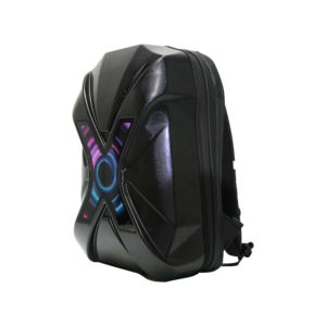 App Control Display <b>Motorcycle</b> Backpack Softback Digital Led Screen Riding Backpack Diy <b>Helmet</b> Led Motorbike Backpack - Product Image 1