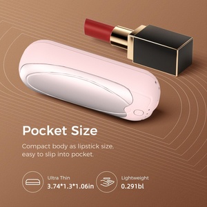 Nouveau chauffe-mains portable magnétique deux-en-un, chauffe-mains rechargeable pour l'extérieur, USB 4000mAh, cadeau, chauffe-mains magnétique - Product Image 5