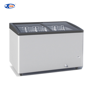 Congelador Horizontal con Puerta de Vidrio Deslizante, Exhibidor de Helados para Supermercado, Refrigerador Profundo Comercial para Almacenamiento de Carne y Alimentos Congelados - Product Image 2