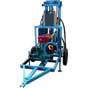 Vendita calda macchina di perforazione Mobile motore Diesel di acqua di perforazione di pozzi di terra trivella piattaforme petrolifere - Product Image 3