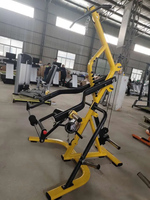 Rack de squat chargé de plaques pour la maison, extension de boucle de jambe, entraînement à levier, système de poulie d'haltérophilie, machine multi-gym