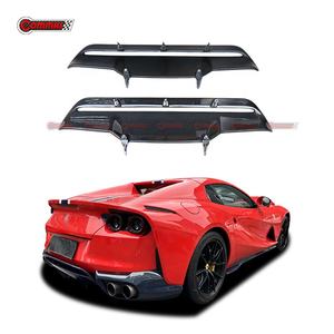 Difusor de Parachoques Trasero de Fibra de Carbono Estilo OME para Ferrari 812 GTS - Product Image 1