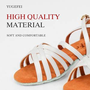 Танцевальные туфли Vennystyle для латиноамериканских танцев для девочек, с мягкой подошвой, профессиональные танцевальные туфли для взрослых женщин, новые танцевальные туфли для женщин - Product Image 2