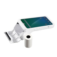 Mesin Pembayaran Mobile Portabel Sistem Pos Android 4G NFC Pos Genggam Murah Terminal Pos Mini Offline Dengan Printer
