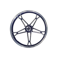 1set Velg Motor Aluminium Alloy Depan 18 Inch dan Belakang 16 Inch untuk Motor GN125